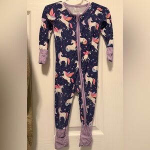 Little Sleepies Unicorn Zippy 6-12M